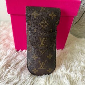 Louis Vuitton Brown Monogram Eyewear Holder